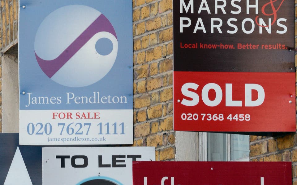 London house prices fall as mortgage rates bite but crash ‘unlikely’