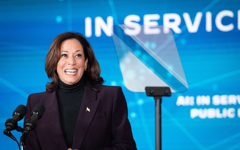 Vice president Harris sets out measures to tackle ‘full spectrum’ of AI risks