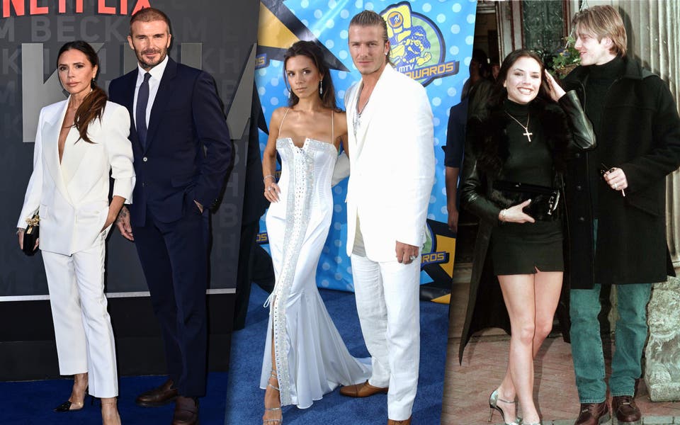 The story of the Beckhams as told through their fashion