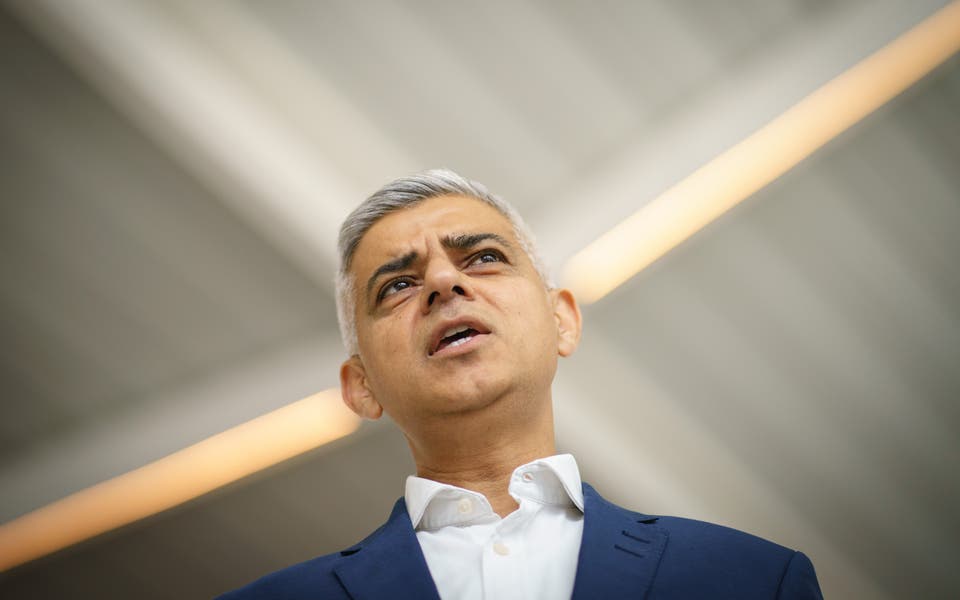 Sadiq Khan: Next year's mayoral vote will be 'toughest election yet' 