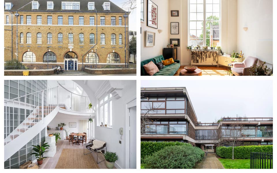  10 of the best flats in school conversions, from £315k