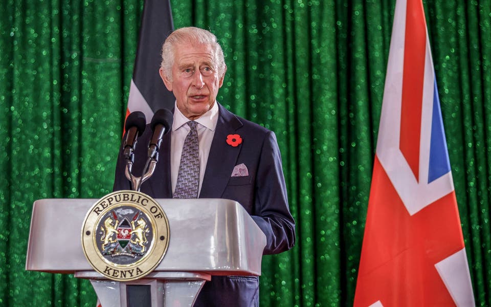 King tells of 'deepest regret' for colonial atrocities in Kenya 
