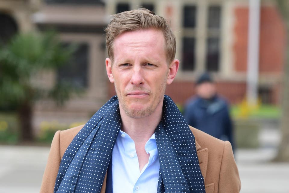 <p>Laurence Fox has been sacked by GB News </p>