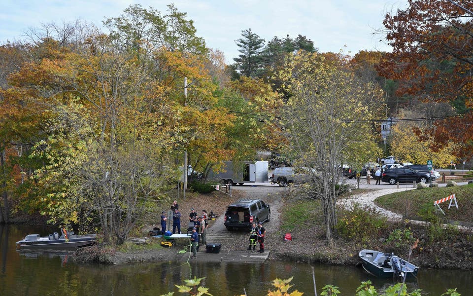 River search for Maine gunman as victims from deaf community confirmed